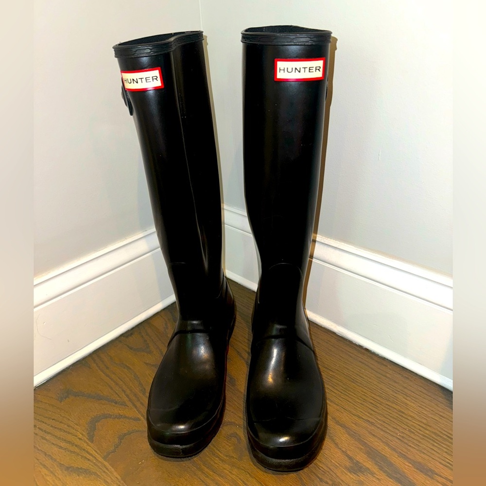 Hunter Boots Women’s Tall Original Black